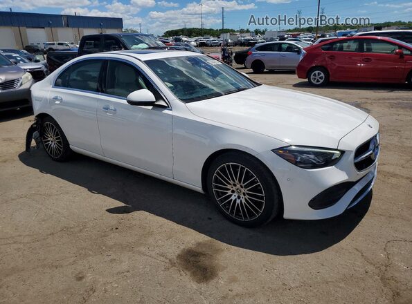 W1KAF4HB4PR148194 2023 MERCEDES-BENZ C White Delantero derecho