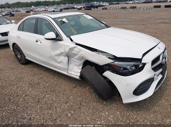 W1KAF4HB4PR149619 2023 MERCEDES-BENZ C-CLASS White Вид спереду
