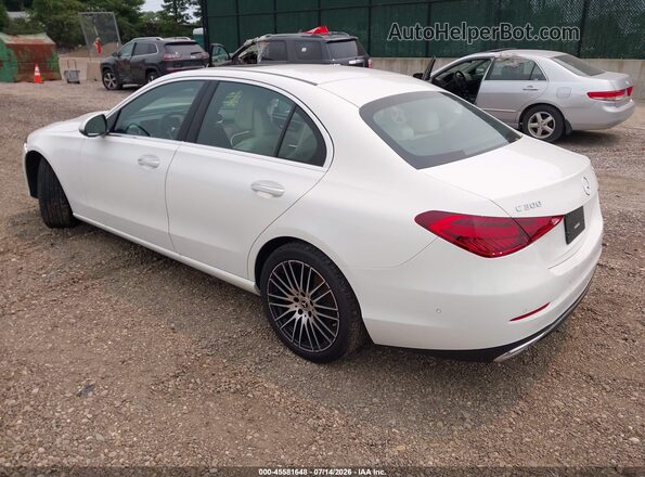 W1KAF4HB4PR149619 2023 MERCEDES-BENZ C-CLASS White Задня ліва чверть
