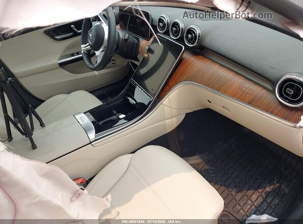 W1KAF4HB4PR149619 2023 MERCEDES-BENZ C-CLASS White Вид салону спереду