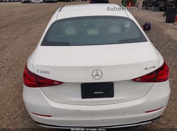W1KAF4HB4PR149619 2023 MERCEDES-BENZ C-CLASS White 