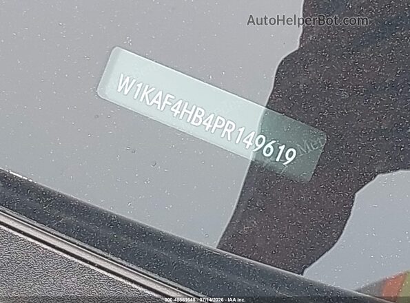 W1KAF4HB4PR149619 2023 MERCEDES-BENZ C-CLASS White 