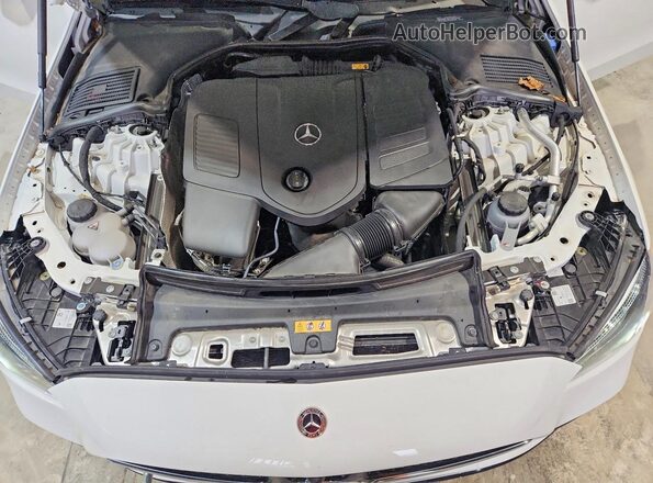 W1KAF4HB4PR154206 2023 MERCEDES-BENZ C Белый Вид задней части салона
