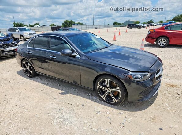 W1KAF4HB4RR198452 2024 MERCEDES-BENZ C Charcoal Передня права чверть