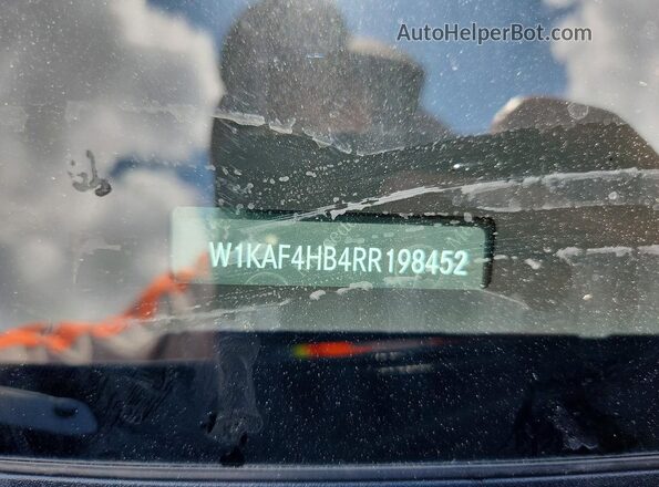 W1KAF4HB4RR198452 2024 MERCEDES-BENZ C Charcoal Вид наклейки з VIN-кодом