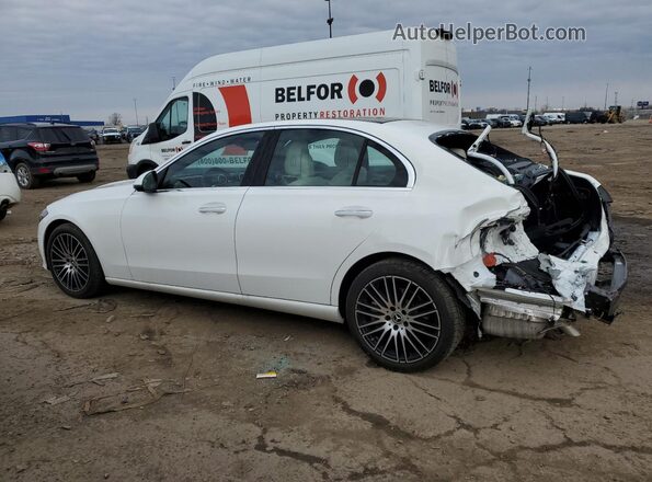 W1KAF4HB5RR212066 2024 MERCEDES-BENZ C Белый Задняя левая четверть