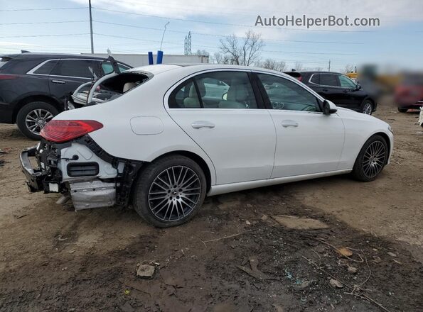 W1KAF4HB5RR212066 2024 MERCEDES-BENZ C Белый Задняя правая четверть