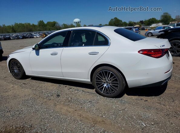 W1KAF4HB5RR214805 2024 MERCEDES-BENZ C White Задня ліва чверть