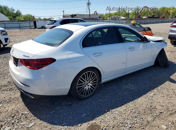 W1KAF4HB5RR214805 2024 MERCEDES-BENZ C White Задня права чверть