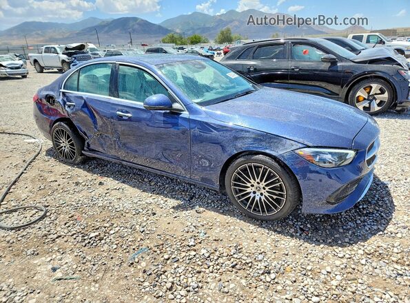 W1KAF4HB5SR283435 2025 MERCEDES-BENZ C Blue Delantero derecho