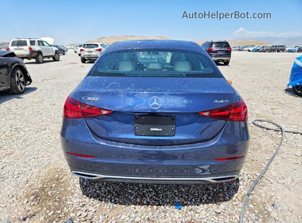 W1KAF4HB5SR283435 2025 MERCEDES-BENZ C Blue Vista trasera