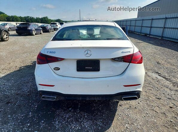 W1KAF4HB6PR071280 2023 MERCEDES-BENZ C Белый Вид сзади