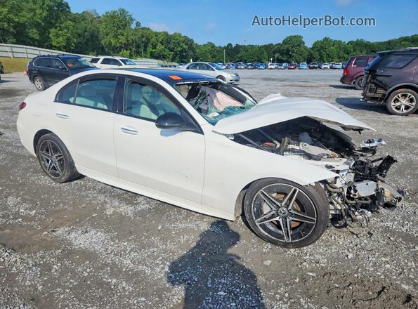 W1KAF4HB6PR071280 2023 MERCEDES-BENZ C Белый Передняя правая четверть