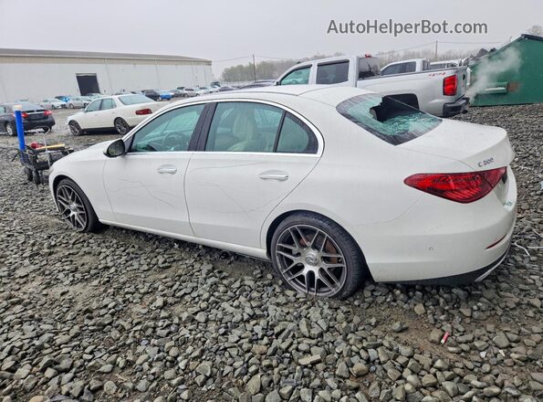 W1KAF4HB6PR141585 2023 MERCEDES-BENZ C Белый Задняя левая четверть