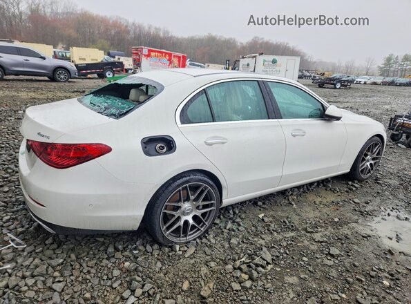 W1KAF4HB6PR141585 2023 MERCEDES-BENZ C Белый Задняя правая четверть