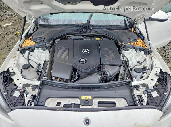 W1KAF4HB6PR141585 2023 MERCEDES-BENZ C Белый Вид задней части салона