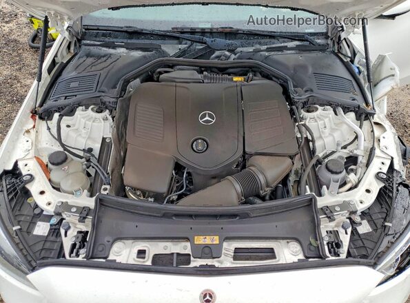 W1KAF4HB6RR166554 2024 MERCEDES-BENZ C White Rear interior view