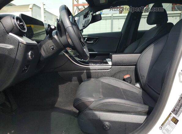 W1KAF4HB6RR166554 2024 MERCEDES-BENZ C White Front interior view