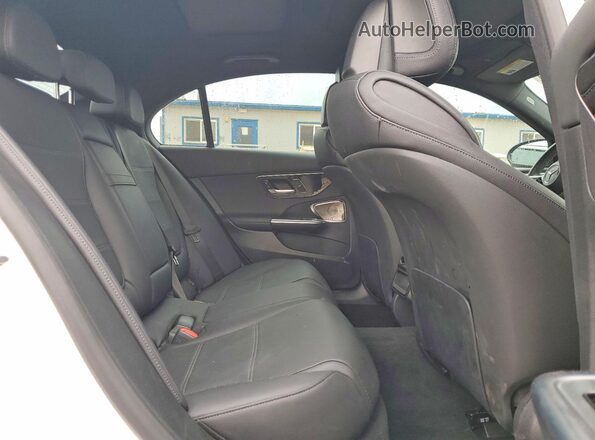 W1KAF4HB6RR166554 2024 MERCEDES-BENZ C White Rear seats view