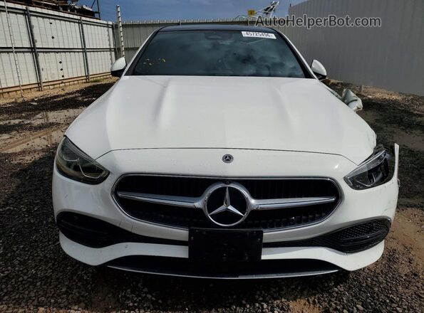 W1KAF4HB6RR166554 2024 MERCEDES-BENZ C White Front view