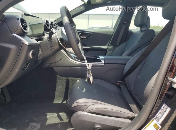 W1KAF4HB6SR299854 2025 MERCEDES-BENZ C Черный Вид салона спереди