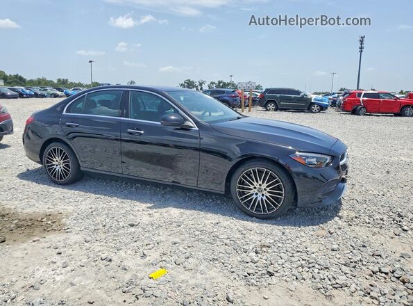 W1KAF4HB6SR299854 2025 MERCEDES-BENZ C Черный Передняя правая четверть