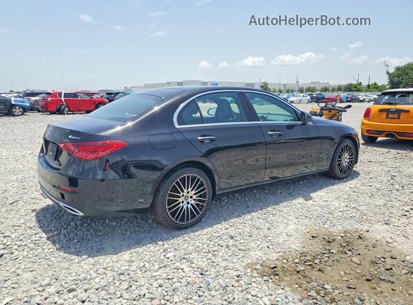 W1KAF4HB6SR299854 2025 MERCEDES-BENZ C Черный Задняя правая четверть