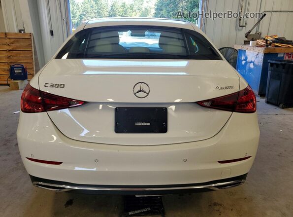 W1KAF4HB6TR313169 2026 MERCEDES-BENZ C White Rear view
