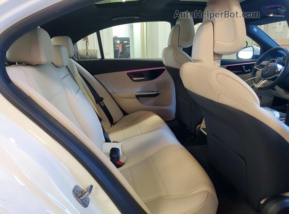 W1KAF4HB6TR313169 2026 MERCEDES-BENZ C White Rear seats view