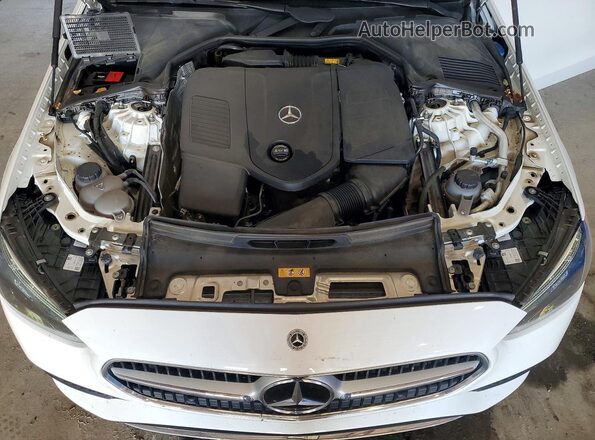 W1KAF4HB7NR015376 2022 MERCEDES-BENZ C Белый Вид задней части салона