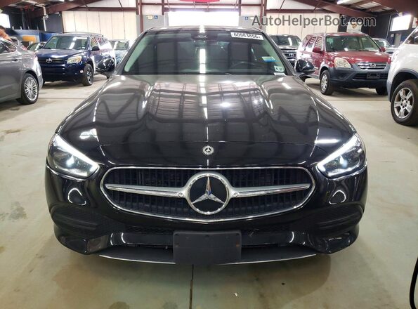 W1KAF4HB7NR046630 2022 MERCEDES-BENZ C Черный Вид спереди