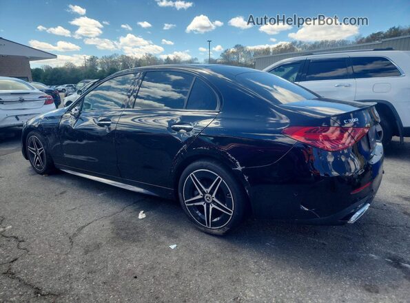 W1KAF4HB7RR182309 2024 MERCEDES-BENZ C Black უკანა მარცხენა