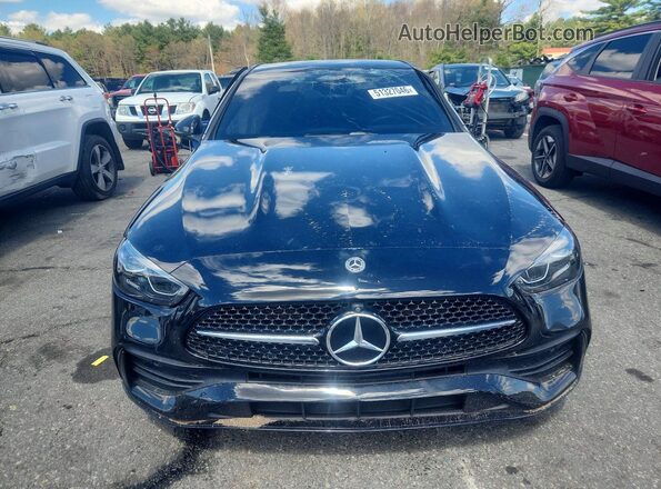 W1KAF4HB7RR182309 2024 MERCEDES-BENZ C Black წინა ხედი