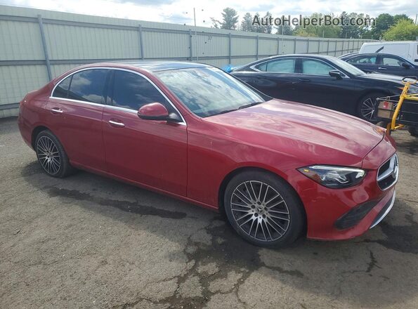 W1KAF4HB7RR217530 2024 MERCEDES-BENZ C Red Առջևի աջ