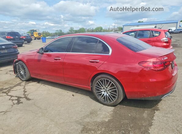 W1KAF4HB7RR217530 2024 MERCEDES-BENZ C Red Հետևի ձախ
