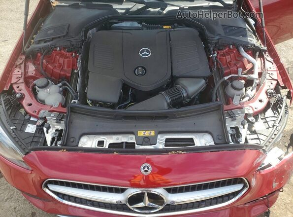 W1KAF4HB7RR217530 2024 MERCEDES-BENZ C Red Սալոնի հետևի տեսք