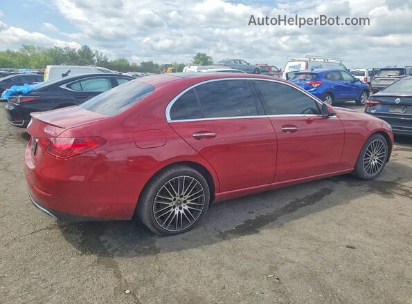 W1KAF4HB7RR217530 2024 MERCEDES-BENZ C Red Հետևի աջ
