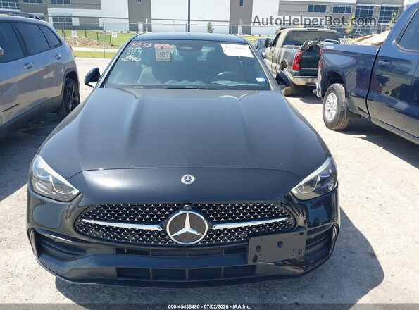 W1KAF4HB7RR228138 2024 MERCEDES-BENZ C-CLASS Black Widok zestawu wskaźników