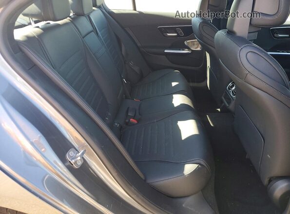 W1KAF4HB7SR243552 2025 MERCEDES-BENZ C Gray Вид задніх сидінь