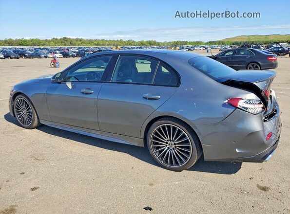 W1KAF4HB7SR243552 2025 MERCEDES-BENZ C Gray Задня ліва чверть
