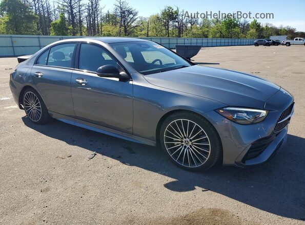 W1KAF4HB7SR243552 2025 MERCEDES-BENZ C Gray Передня права чверть