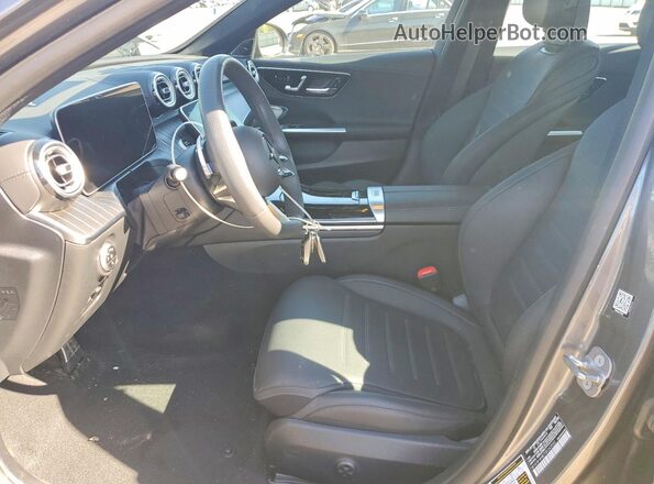 W1KAF4HB7SR243552 2025 MERCEDES-BENZ C Gray Вид салону спереду