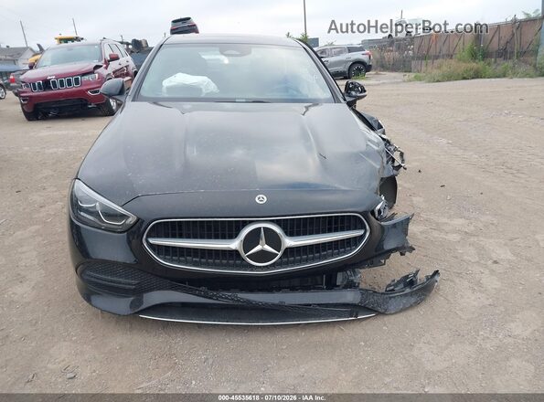 W1KAF4HB8NR018500 2022 MERCEDES-BENZ C-CLASS Black Вид панелі приладів