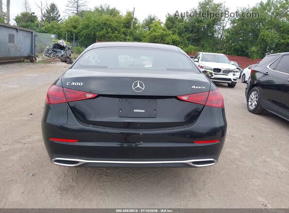 W1KAF4HB8NR018500 2022 MERCEDES-BENZ C-CLASS Black 