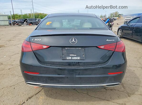 W1KAF4HB8PR082975 2023 MERCEDES-BENZ C Black Vista trasera
