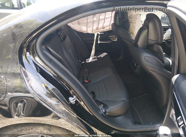 W1KAF4HB8RR163509 2024 MERCEDES-BENZ C-CLASS Black Vista de la etiqueta del VIN