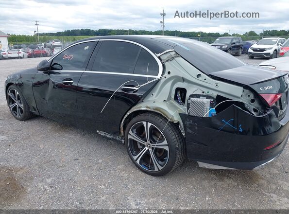 W1KAF4HB8RR188233 2024 MERCEDES-BENZ C-CLASS Black Դիմացի տեսք