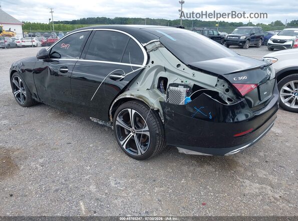 W1KAF4HB8RR188233 2024 MERCEDES-BENZ C-CLASS Black Հետևի ձախ