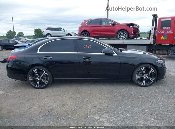 W1KAF4HB8RR188233 2024 MERCEDES-BENZ C-CLASS Black Սալոնի հետևի տեսք