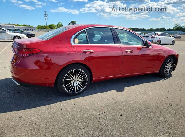 W1KAF4HB8RR223157 2024 MERCEDES-BENZ C Red Trasero derecho